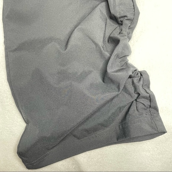 Adidas Athletic Wide Leg Capris Adjustable Cinch Side Panels Drawstring Waist 14 - Picture 3 of 10